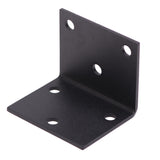 Black Steel Brackets 2 1/2'' x 2 1/2'' x 3'' x 3/16''