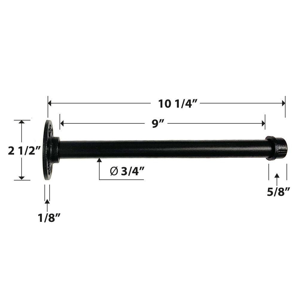 Shelf Support - Pipe Style