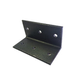 Lignum Black Square Shape shelf support 4" x 4" x 6"