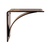 Decorative shelf support - 8'' x 9‘’ Sand Bronze - Lignum