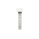 L shape shelving bracket 8,8’’ x 6,3’’ matte white - Lignum
