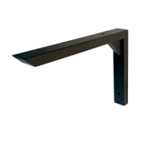 L shape shelving bracket black - Lignum