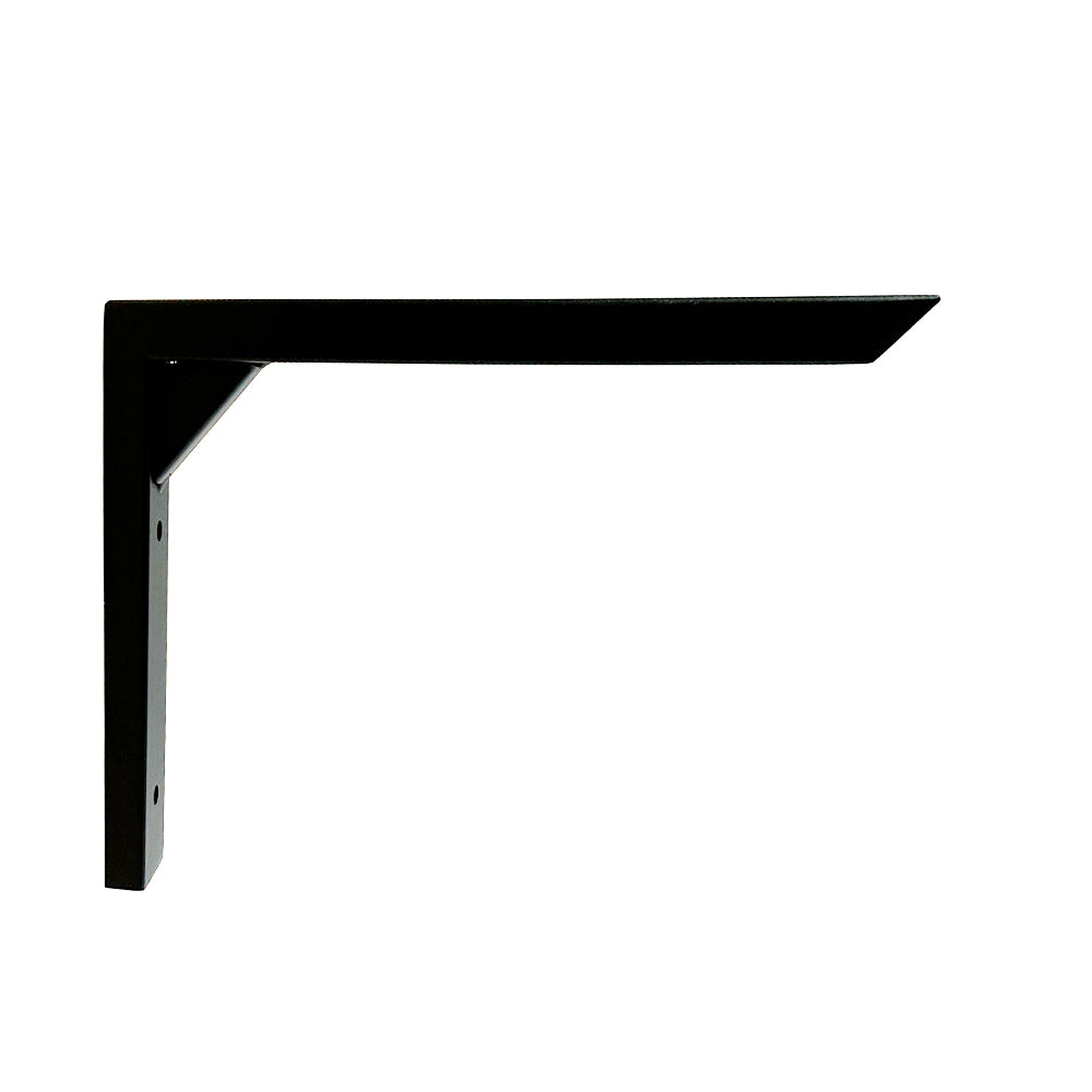 L shape shelving bracket black - Lignum