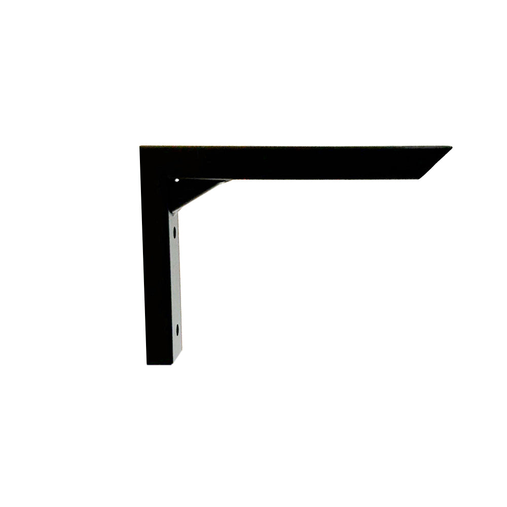 L shape shelving bracket black - Lignum
