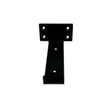 Support à tablette dissimulé en J 5 5/8’’ noir - Lignum