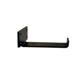 Support à tablette dissimulé en J 5 5/8’’ noir - Lignum