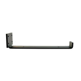 Support à tablette dissimulé en J 9 3/8’’ noir - Lignum