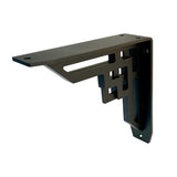 Art deco shelf support 8’’ x 8’’ black - Lignum