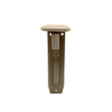 Art deco shelf support 8’’ x 8’’ California beige - Lignum