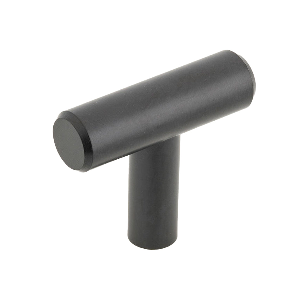 Modern knob #305 matte black 40mm - Richelieu 