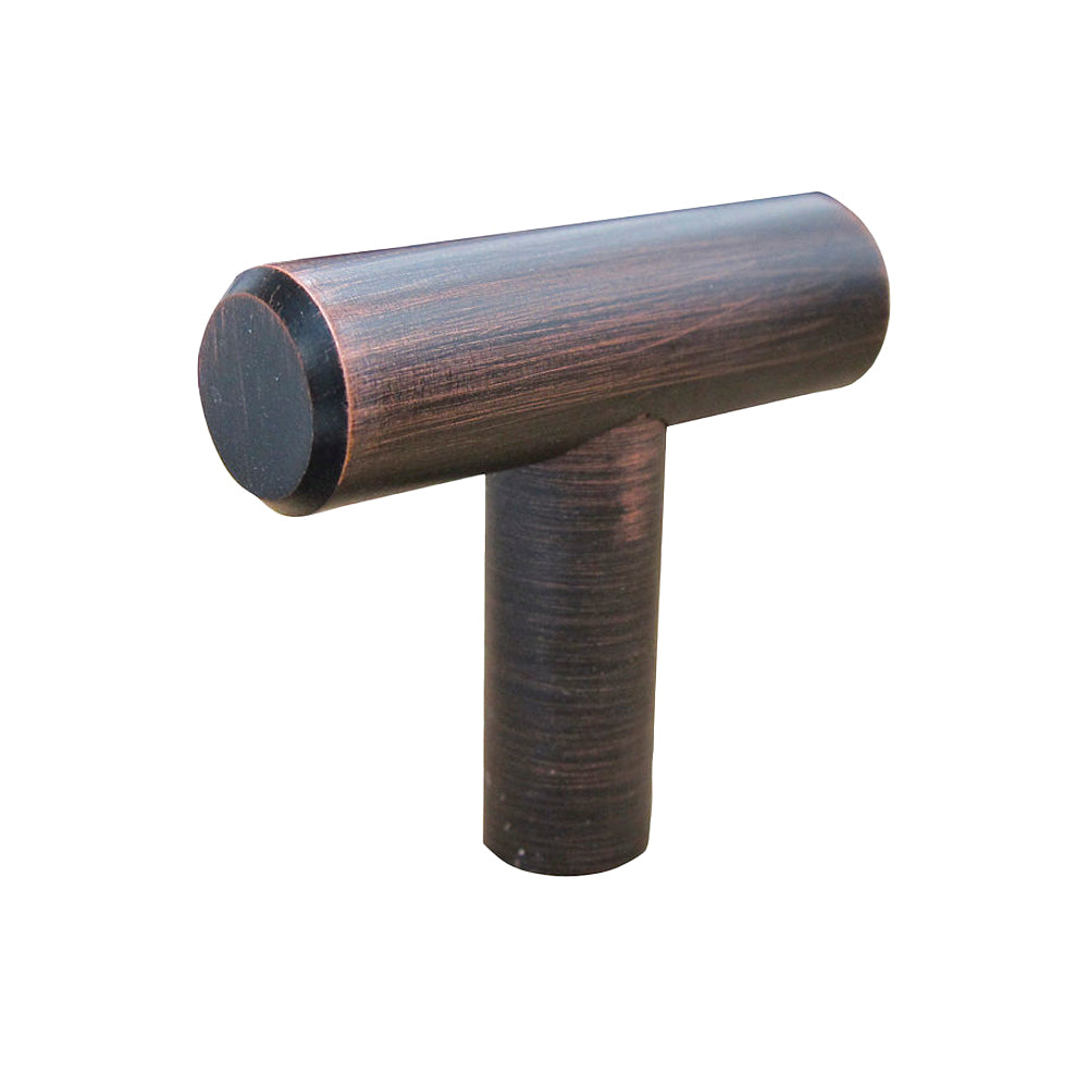 Modern knob #305 brushed oil rubbed bronze 40mm - Richelieu 