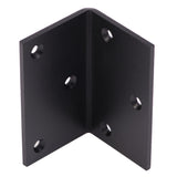 Black Steel Brackets 3'' x 3'' x 5'' x 3/16''