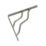 Support à tablette décoratif no. 4974 nickel brossé 8’’ x 8’’ - Richelieu