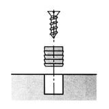 Strike Dowel 8mm 100/pkg - Richelieu