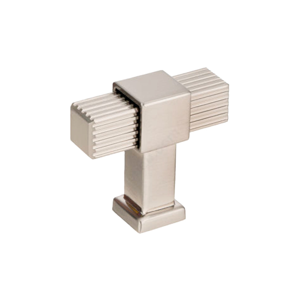 Modern knob #8747 brushed nickel 50mm - Richelieu 