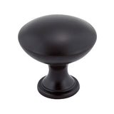 Modern knob #9041 matte black 40mm - Richelieu 