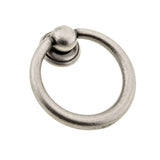 Poignée traditionnelle en laiton #9202  simili fer 40mm - Richelieu