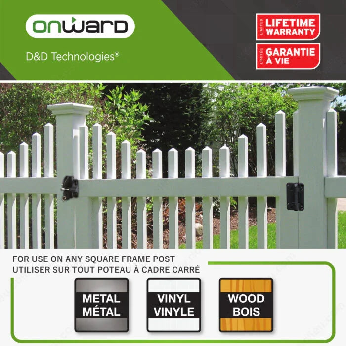 Lockable Gate Latch single sided - D&D