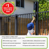 Loquet de barrière de sécurité pour enfants 20 ½’’ - D&D