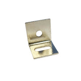 Corner Brace with vertical hole 19mm x 19mm 50/pkg - Richelieu