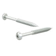 Vis à bois inox pour terrasse et ébénisterie, tête plate et fraisée