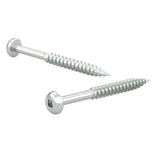 Wood screw #6 x 1-1/2" - Round head Zinc phs 250/box