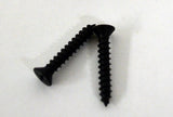 ANTIQUE BRASS 1'' #8 PHILLIPS - MAT BLACK (10)