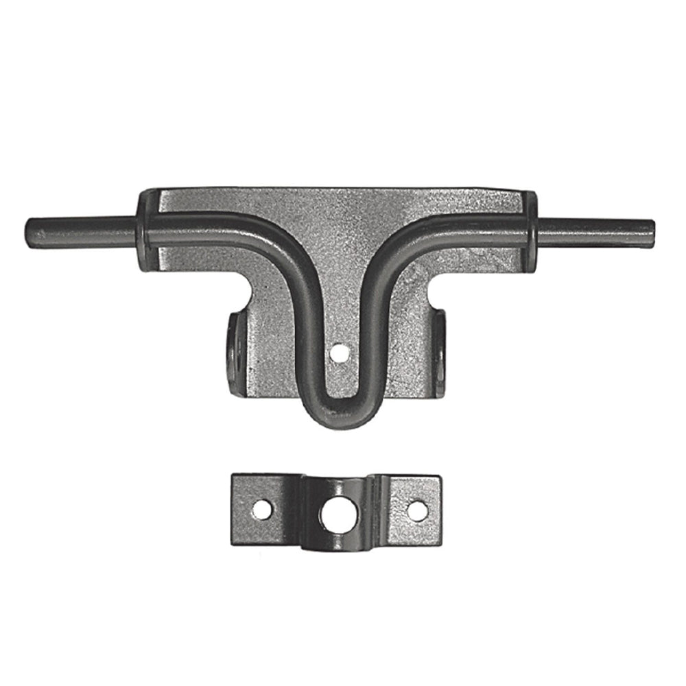 Slide bolt latch black