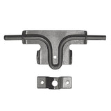 Slide bolt latch black