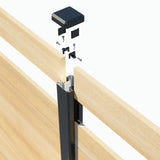 Duo Intimacy Line Post 3"x3"x75.5" Black - Kool-Ray