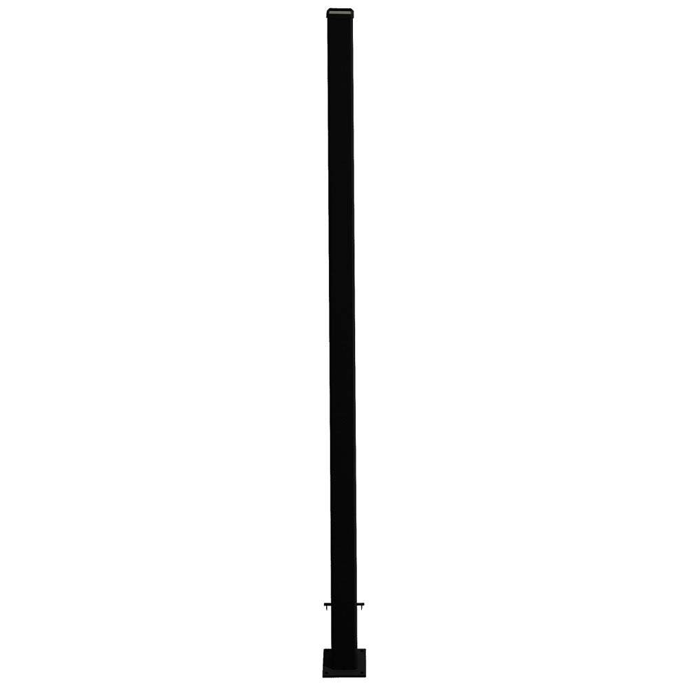 Duo Intimacy Line Post 3"x3"x75.5" Black - Kool-Ray