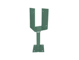 Support de patio ajustable 4"x4" noir, Pylex