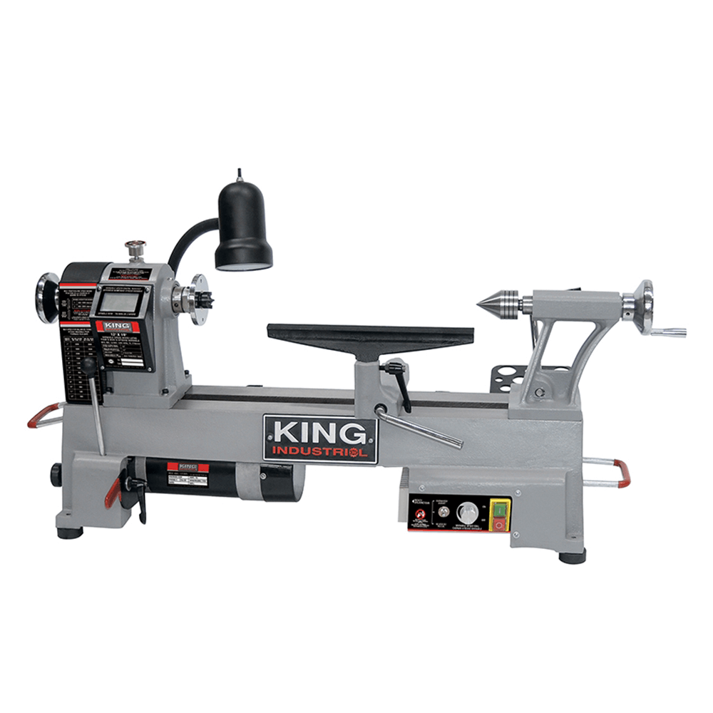 Tour à bois à vitesse variable KWL-1218VS - King