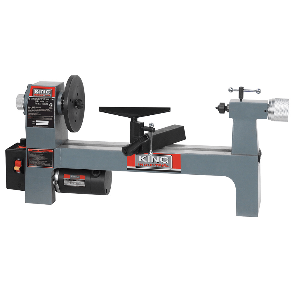 8" x 13" Variable Speed Wood Lathe