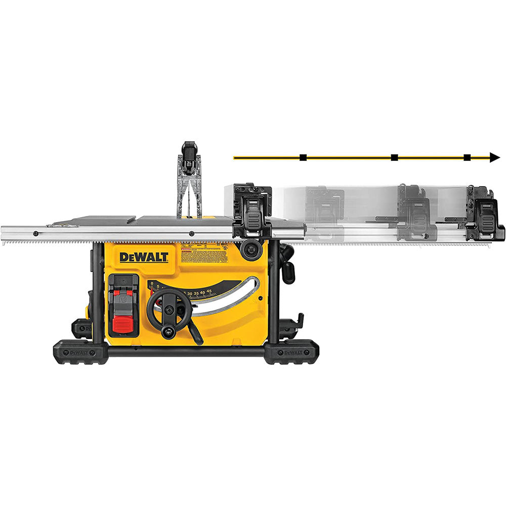 DEWALT DWE7475 8-1/4 in Compact Jobsite Table Saw