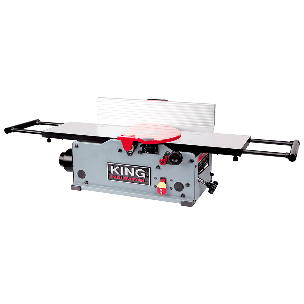 Benchtop jointer with helical cutterhead kc-8hjc - King
