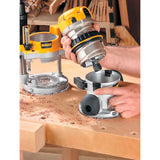2 1/4hp fixed base router with soft start #DW618 - DeWalt