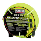 1/4’’ x 25’ hybrid polymer industrial air hose #k-2514h - King