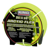 3/8’’ x 25’ hybrid polymer industrial air hose #K-2538H - King