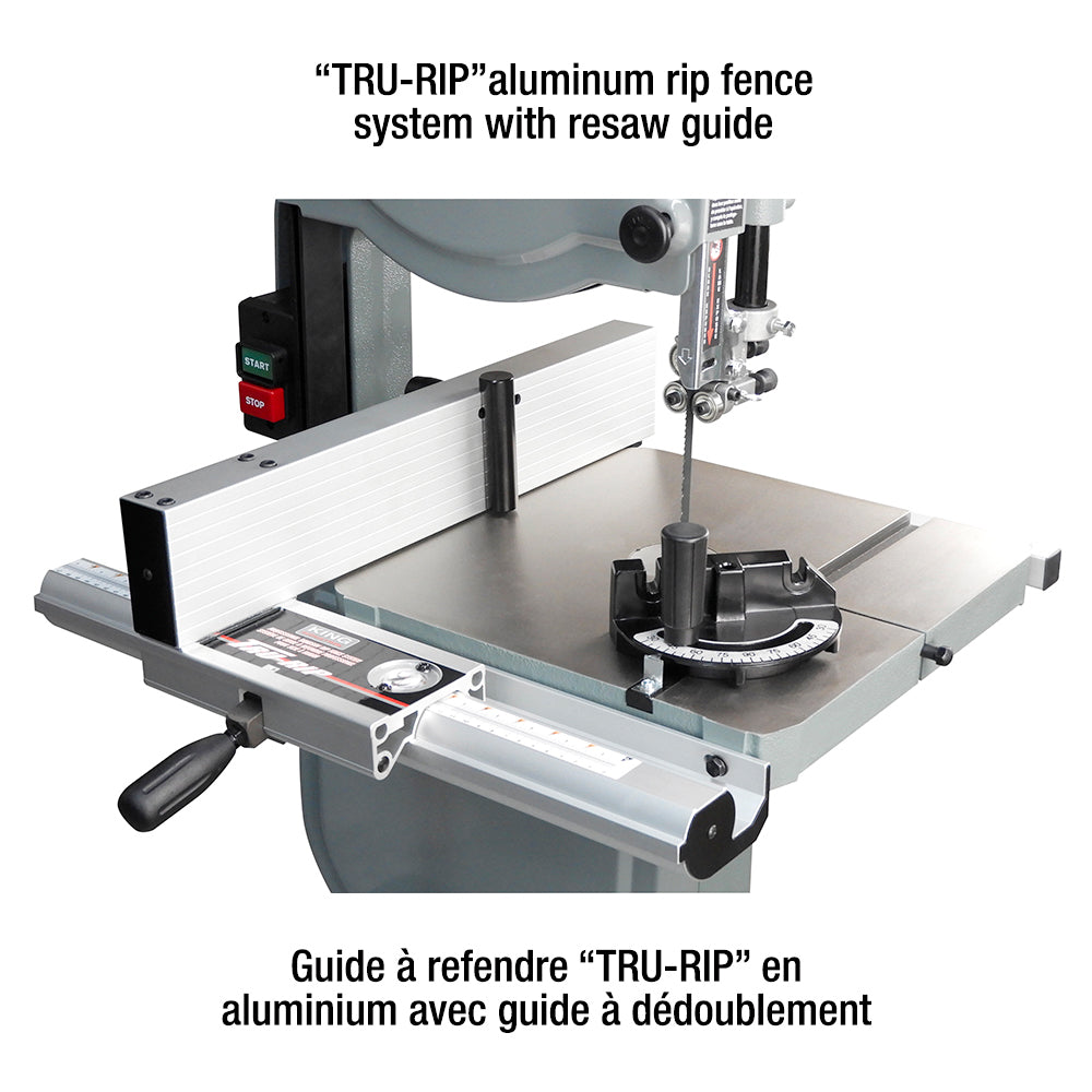 14’’ bandsaw with resaw #KC-1435FXR - King