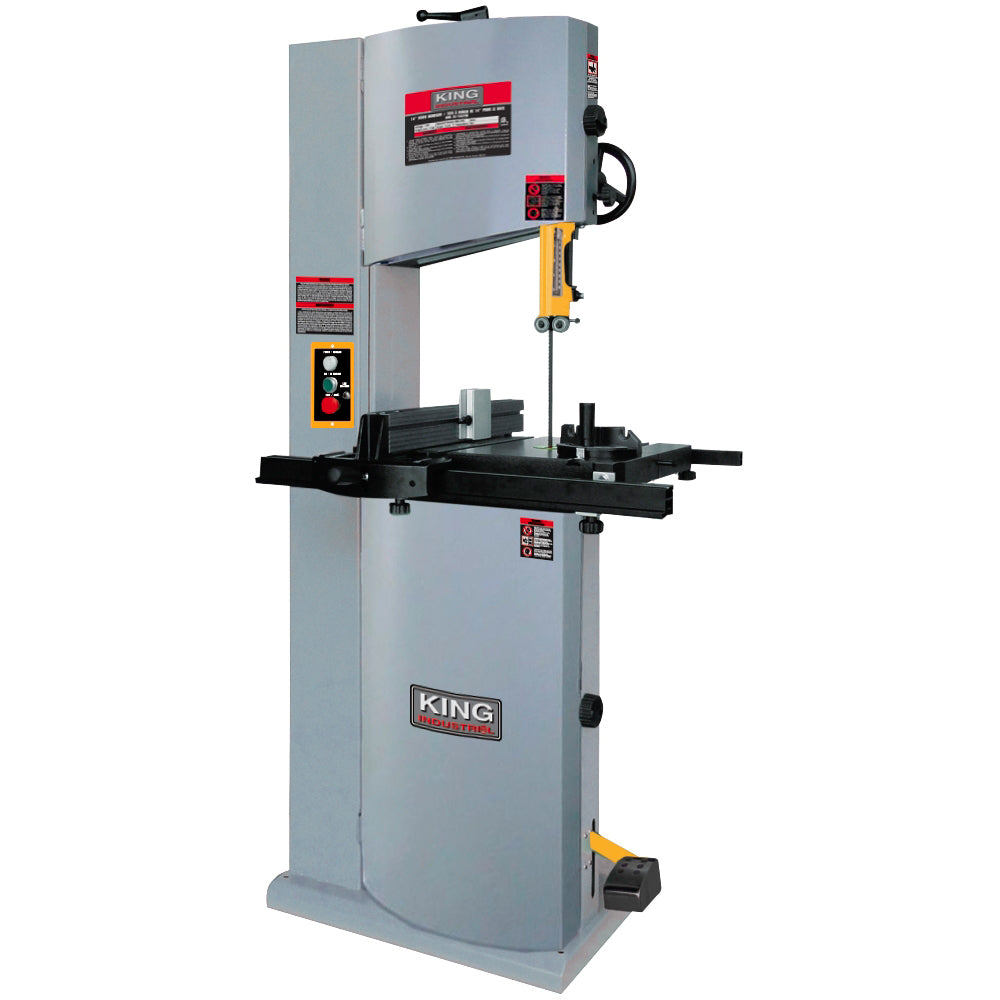 14’’ wood bandsaw with 12’’ resaw capacity #kc-1502fxb - King