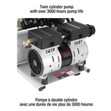 Compresseur à air sans huiles 2 gal #kc-2020a - King