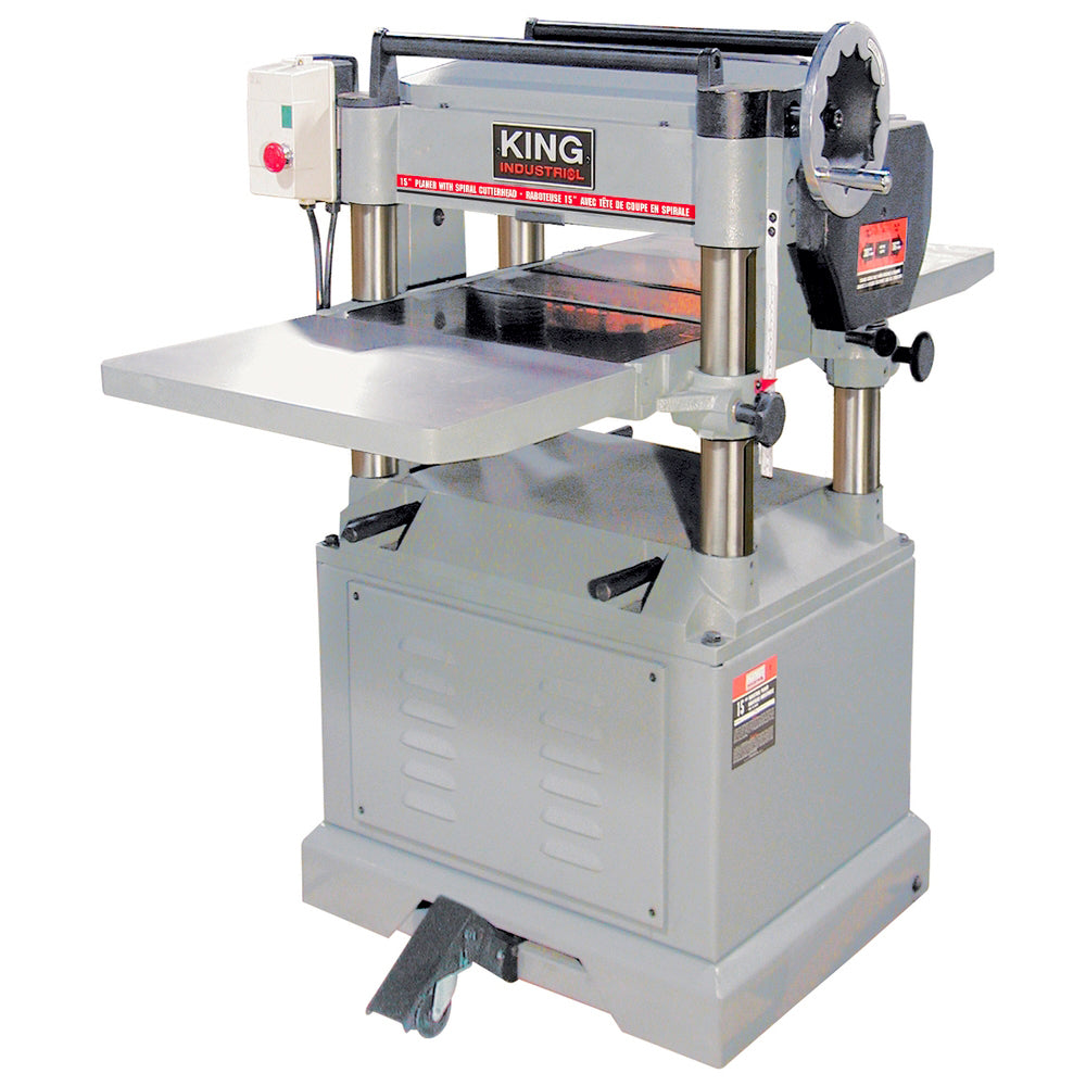 15’’ planer with spiral cutterhead #kc390fx - King