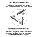 Dégauchisseuse 6’’ avec tête de coupe à 3 couteaux #KC-61FX - King