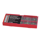 Set of 10 cutter knife inserts #KW-204 - King