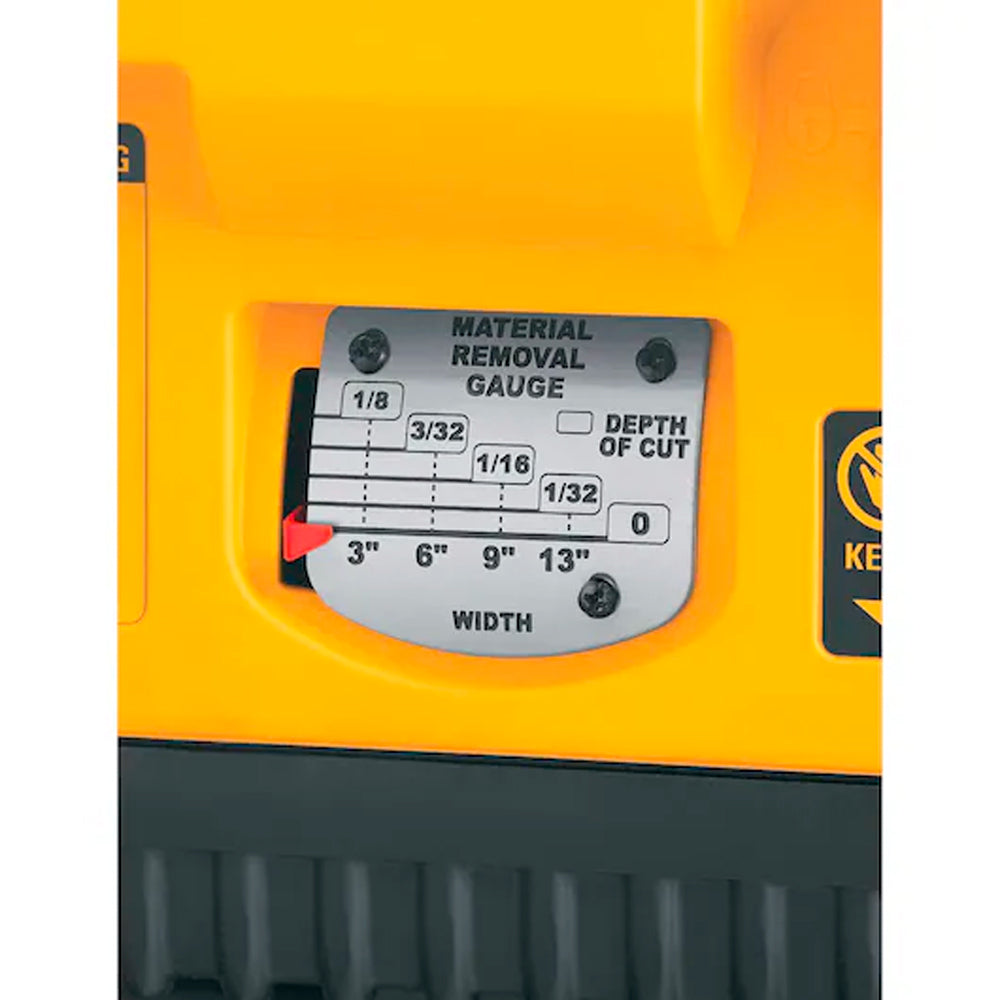 13'' Three Knife, Two Speed Thickness Planer - Dewalt