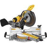 Scie a onglets double biseau coulissante 12’’ Dewalt #DWS779