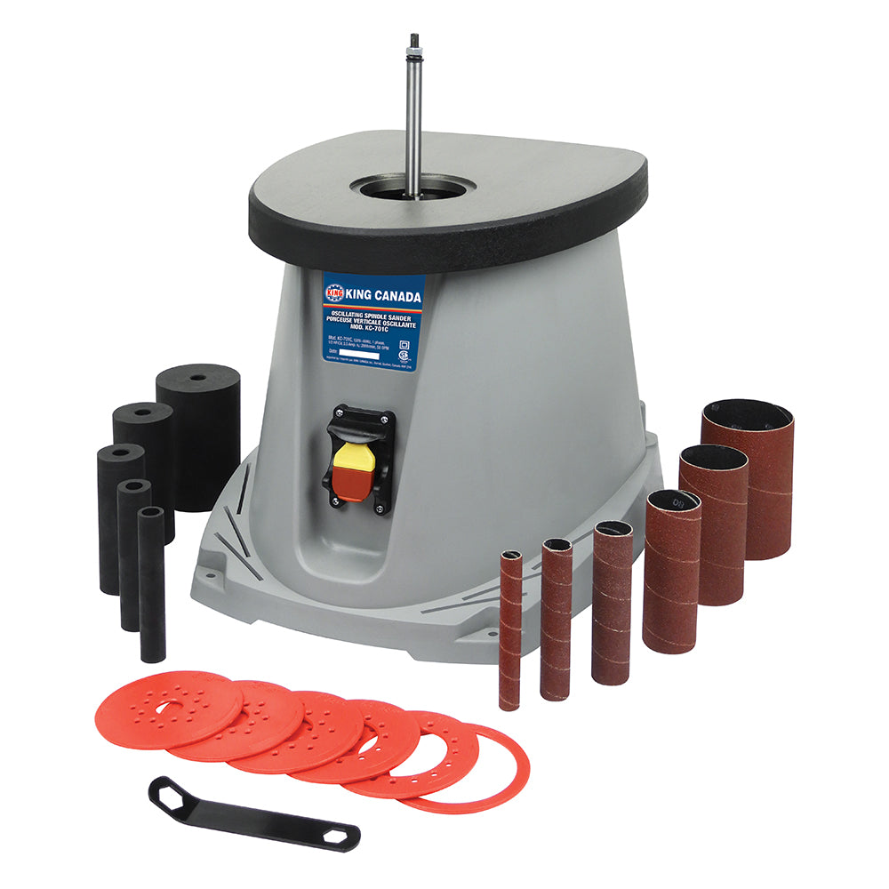 Oscillating spindle sander KC-701C - King