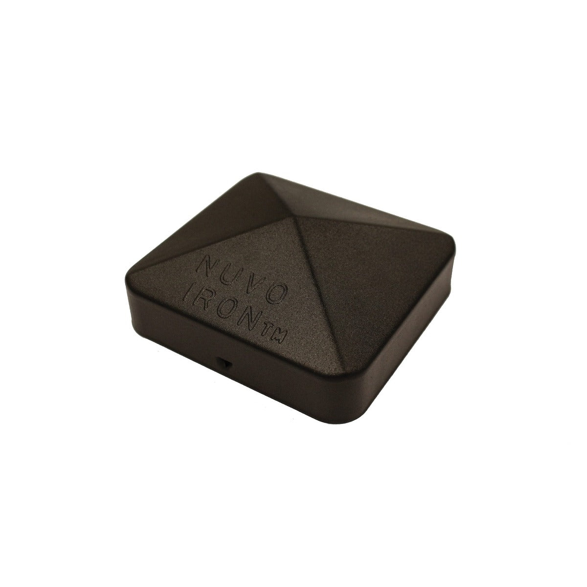 Capuchon de poteau noir pyramide Eazy-cap - Nuvo iron