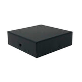 Black 4’’ x 4’’ Eazy-cap low profile post cap - Nuvo iron